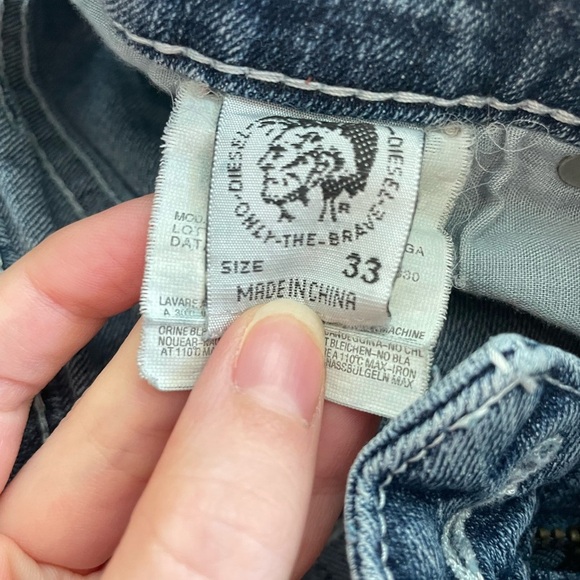 Diesel Industry Bootcut Vintage Y2K Jeans - Picture 6 of 6